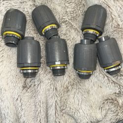 Push-On Connector 1/2 in. Non-Metallic Liquid-Tight Arlington 7 Ct Lot