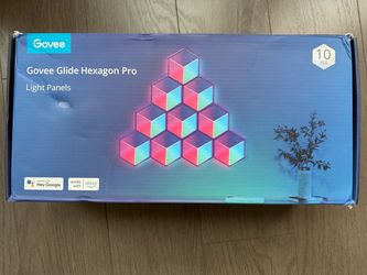 Govee Glide Hexagon Pro Light Panels 10-Pack, Smart Lights