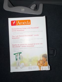 Ameda One Hand Manual Breast Pump brand new