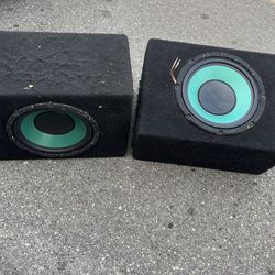 10” Dhd Two Single Box Enclosed!
