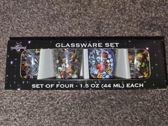 FREE Kingdom Hearts Shot Glass Set of 4