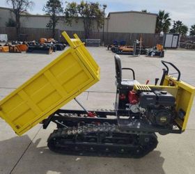 Crawler dump farm working mule, 3000 pounds capacity