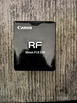 Canon RF lens F1.8 STM