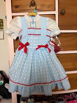 Girls Dorothy Costume Dress