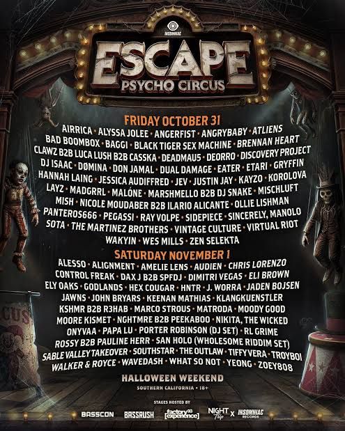 Escape 2025 2 Day GA Ticket
