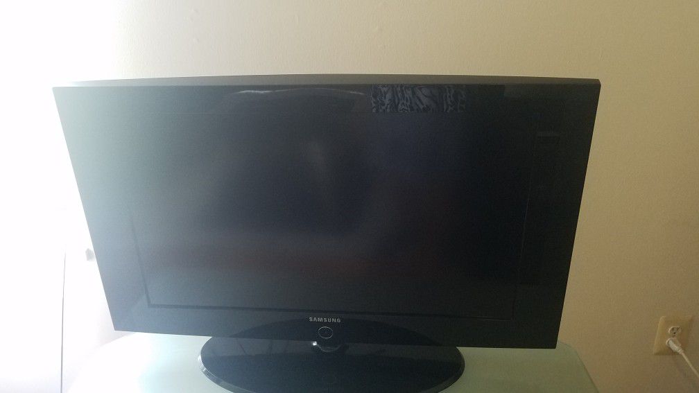 Samsung Smart TV with TV stand