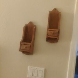 Wooden Candle Holders