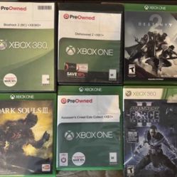 Video Games For Xbox One & Xbox 360