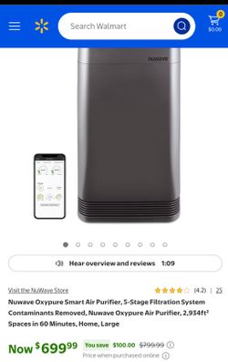 Nuwave Oxypure Smart Air Purifier Large