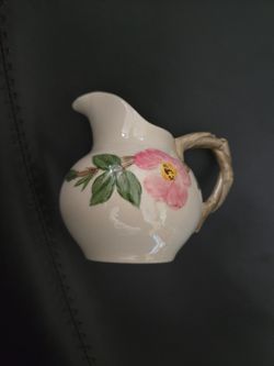 vintage Franciscan  creamer Desert Rose pattern,