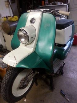 1961 Harley Davidson Topper Vespa Scooter Chopper Bar Hopper Hot Rod Collectible