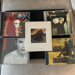 5 CD’s 3- STING / 2- ANNIE LENNOX