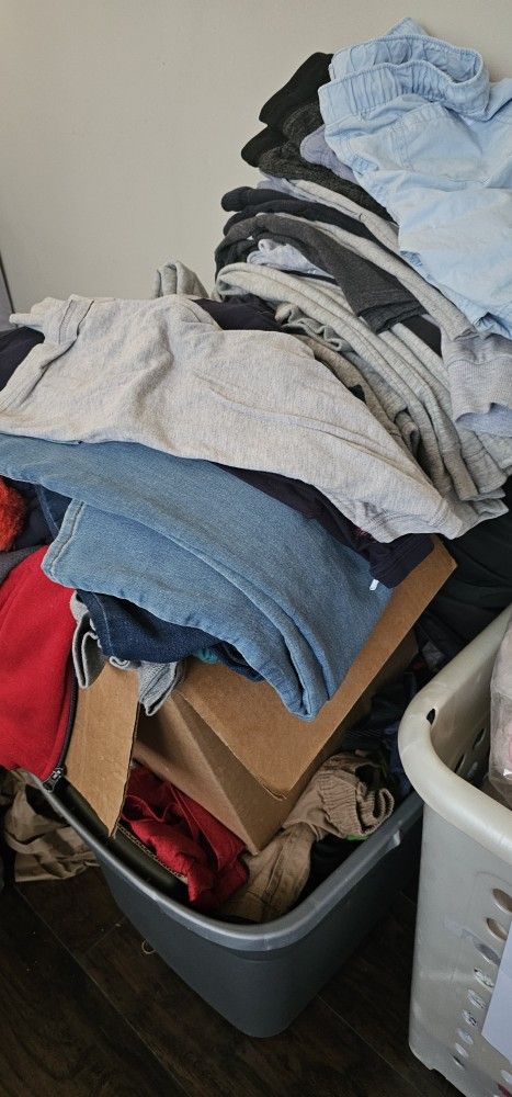 Boys Cothing Huge Lot -Boots Jackets Pants And MORE