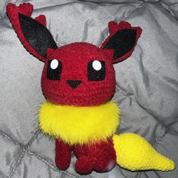 Handmade Pokemon Flareon Crochet