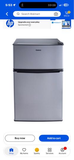 Galanz Mini Fridge with Freezer