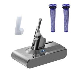 BOTKK Upgraded 21.6V V8 Battery Replacement for Dyson V8 SV10 Battery tt9