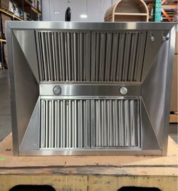 Luxury 36-Inch Stainless Steel Outdoor Kitchen Vent Hood by Summerset