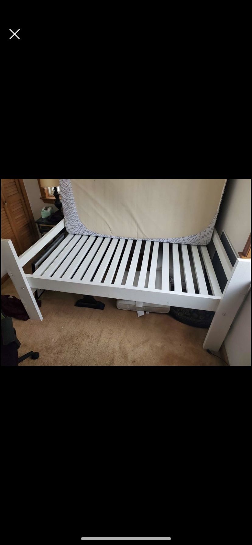 Full bed frame