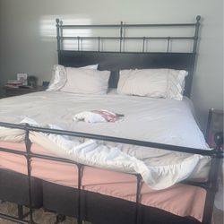 King bed frame