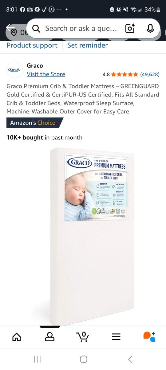 Graco Crib Mattress
