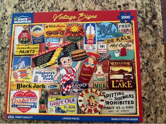Vintage Signs Puzzle