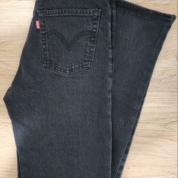 Womens Levis Ribcage Bootcut 