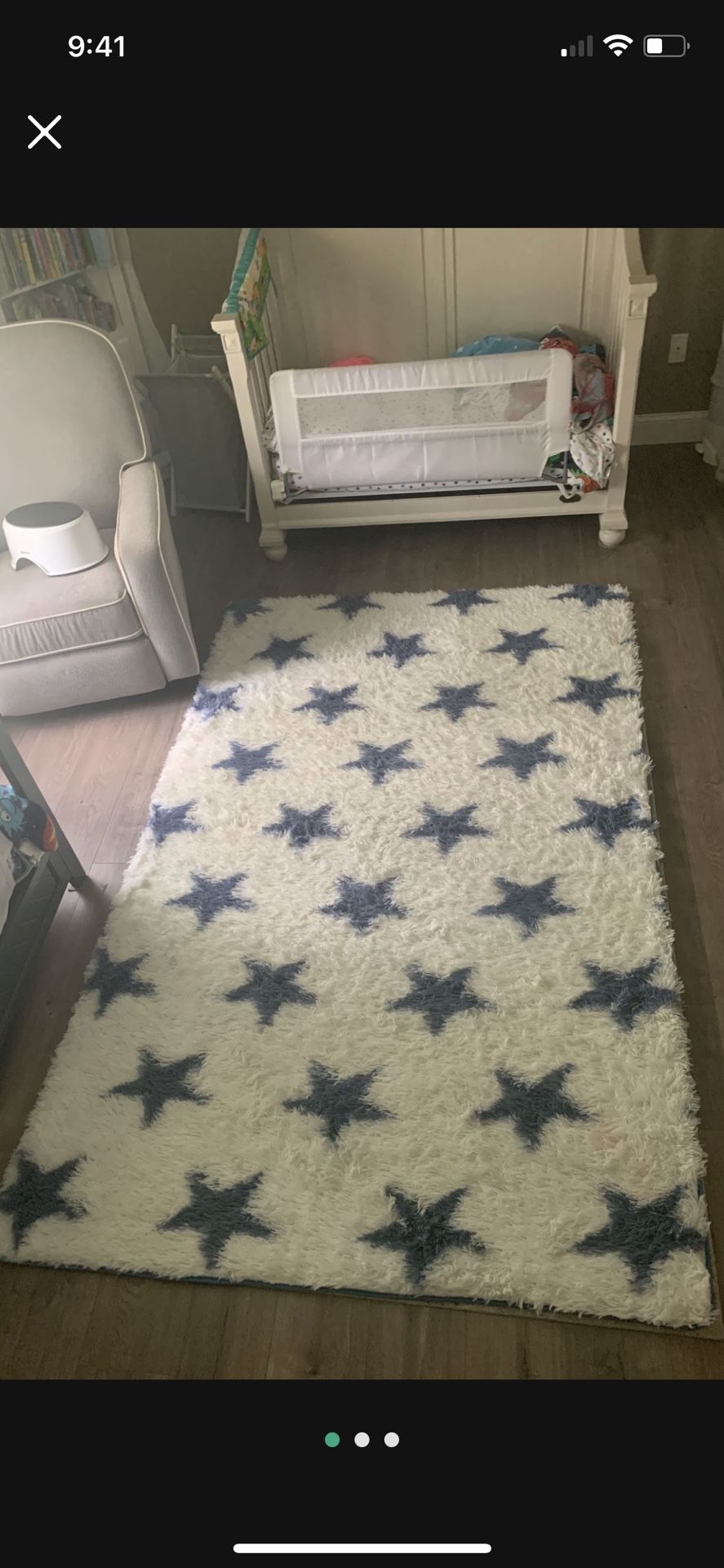 Like New 5x 7.9 star rug