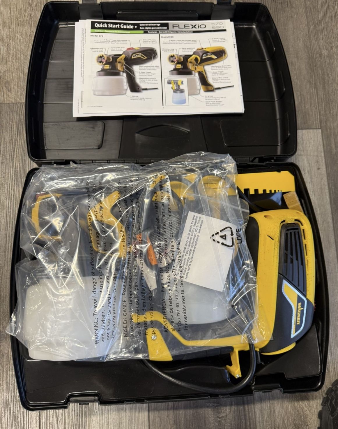 Wagner Flexio 590 sprayer