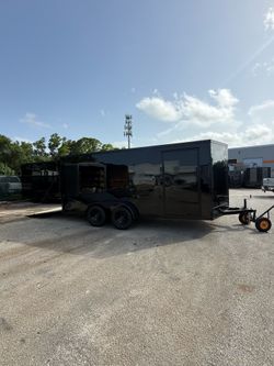 Trailer enclosed 7 x 16 extra high golden Cargo 2026