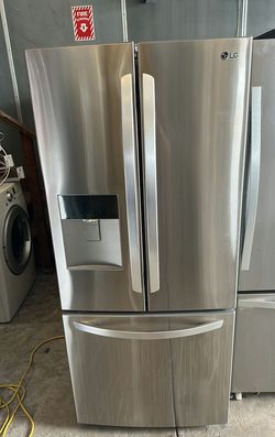 LG 3-Door French Door Fridge Stainless Steel