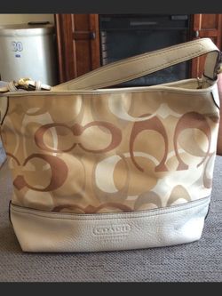 Authentic coach purse