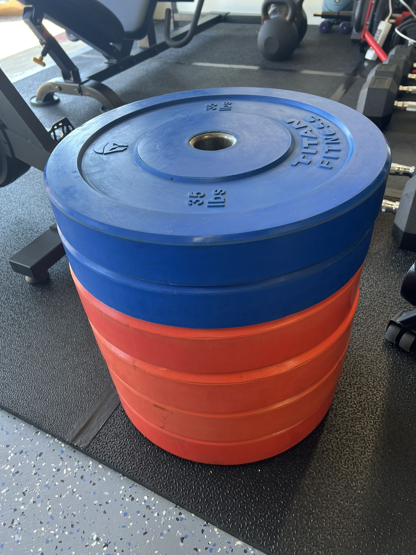 Titan Bumper Plates