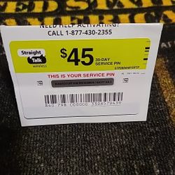 Straight Talk Unlimited Data Refill Card 