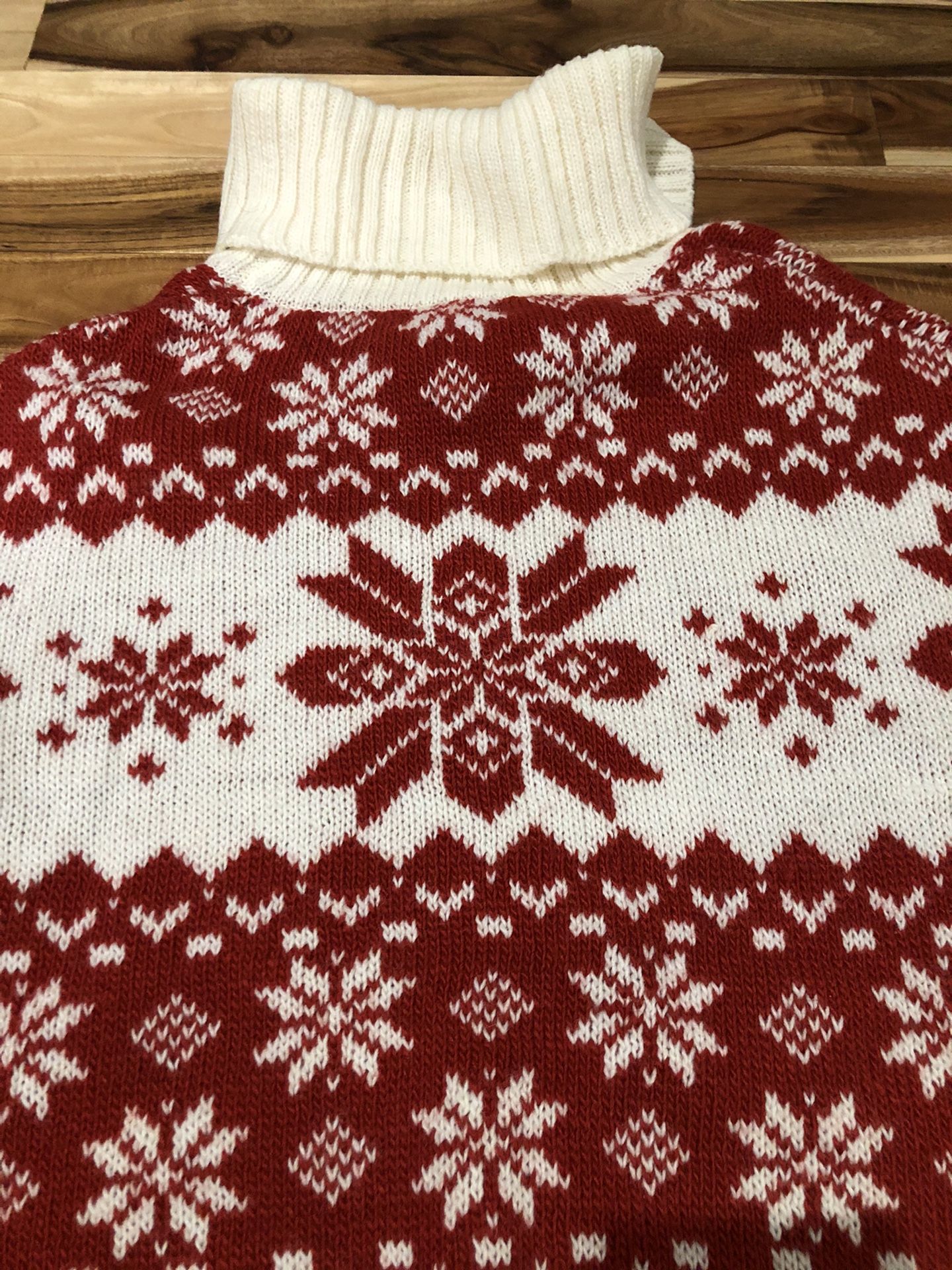 Juniors Winter Sweater Blanket, Overssize, Size XS