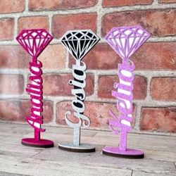 Custom gift Standing diamond