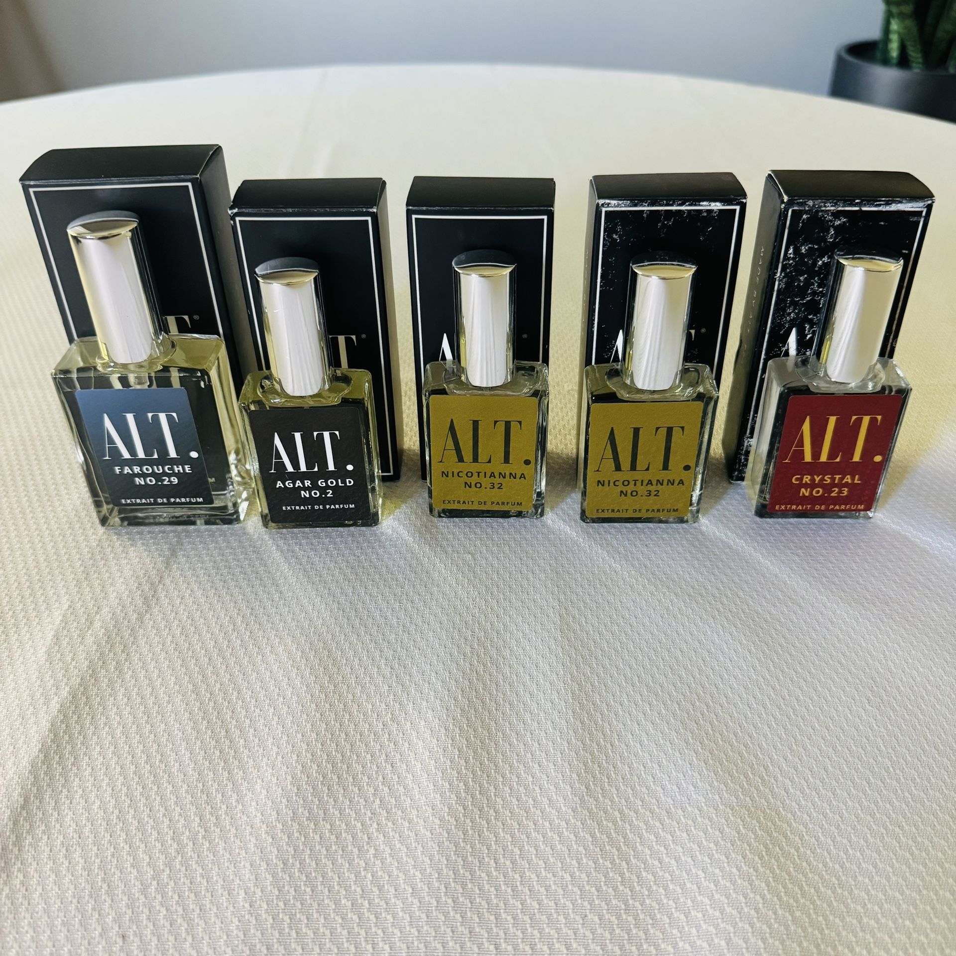 Lot of 5 ALT. Cologne/Perfume