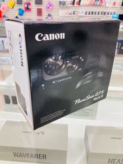 Canon Power shot G7x Mark III