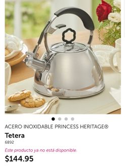 Princess House tetera 2.5 Qt