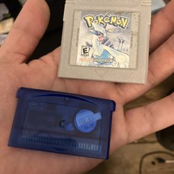 Pokemon Sapphire / Silver Authentic 