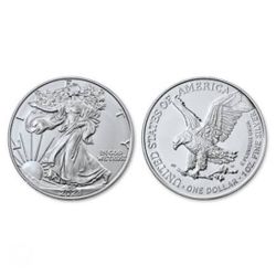 2023 Silver Eagles 10 Count Tube