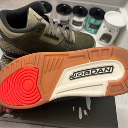 jordan 3 medium olive
