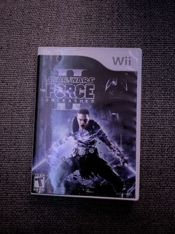 Star Wars Force Unleashed 2 Wii Game