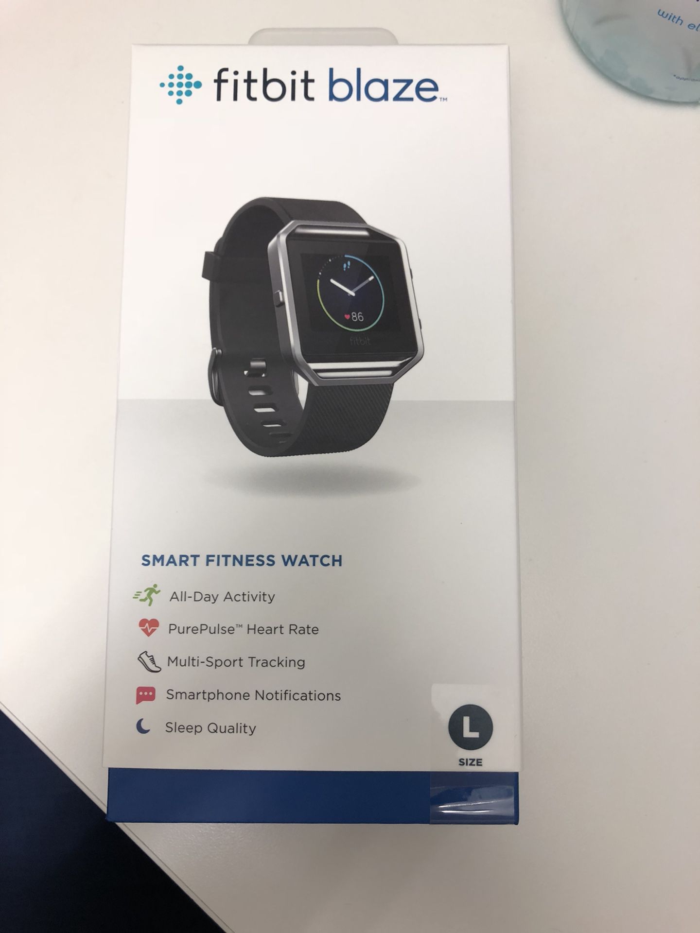 Fitbit Blaze, black, brand new (never opened) bought for 199.99