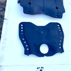 Front And Rear radiator Engine Oil Pan OEM stock Stock Skid Plate & Bolts 1st Gen Tacoma 3rd Gen 4runner in Great Condition Toyota $150 Cash In Ontari