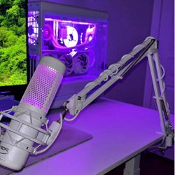 Hyper X Quadcast Microphone White