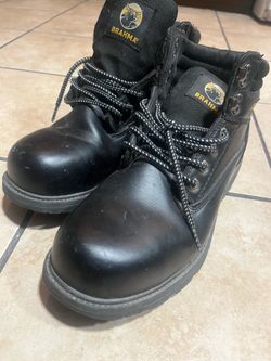Brahma steel toe boots