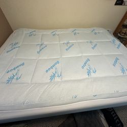 Full Size Bamboo Mattress Topper 