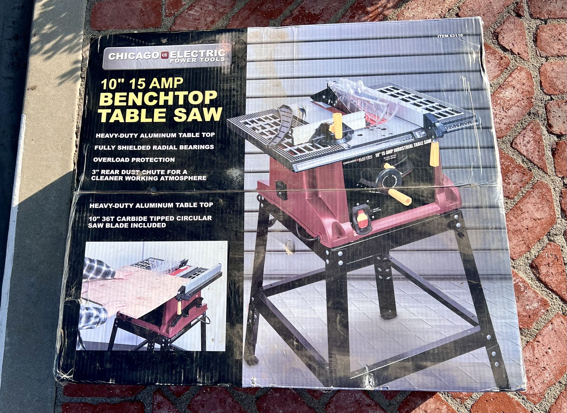 Benchtop Table Saw New-Unopened Box 
