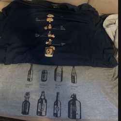 2 MENS XL TOP T SHIRTS BEER🍺 COCKTAILS 🍹 