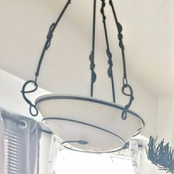 Iron light fixture